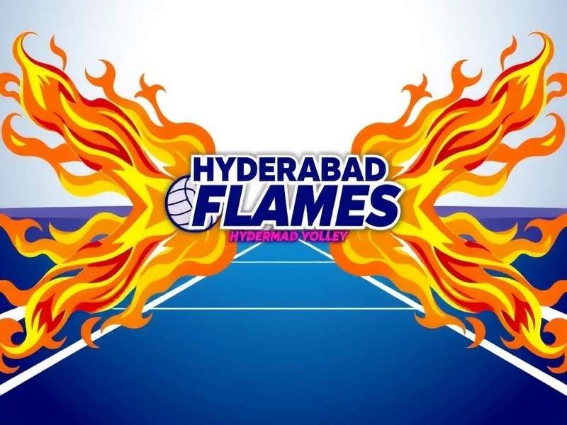 Hyderabad Volley Flames Game Banner